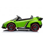 Elektrické autíčko - Lamborghini Veneno - nelakované - zelené